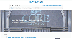 Desktop Screenshot of k-yen-team.fr